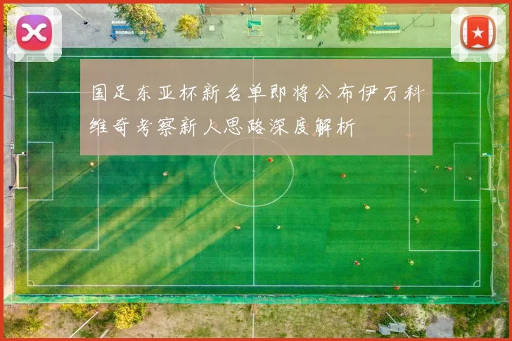 国足东亚杯新名单即将公布伊万科维奇考察新人思路深度解析